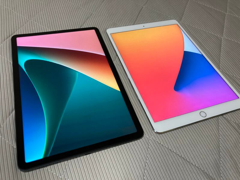 iPad ProとXiaomi Pad 5